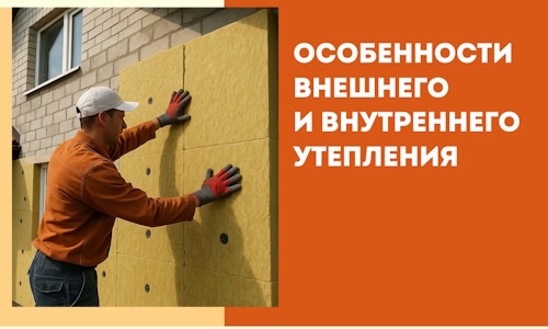 Какие особенности внешнего и внутреннего утепления в Воронеже