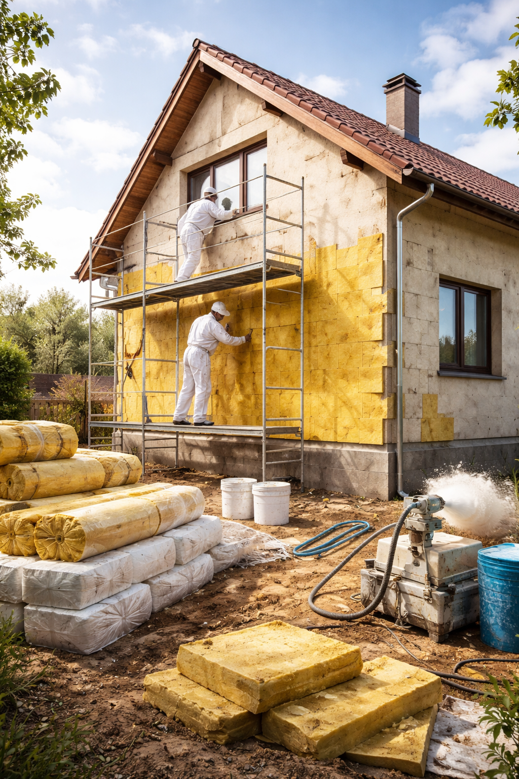 Профессиональное утепление домов в Воронеже — тепло, надежность, экономия